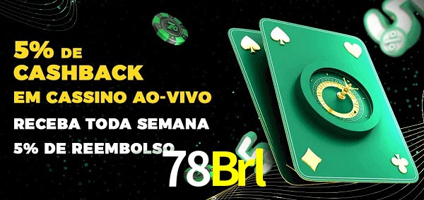 Promoções do cassino ao Vivo 78Brl
